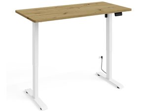Miniaturka 2 - Nowoczesne biurko z regulacją wysokości i drewnianym blatem