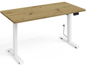 Miniaturka 1 - Drewniane biurko z regulacją wysokości do przestronnego biura