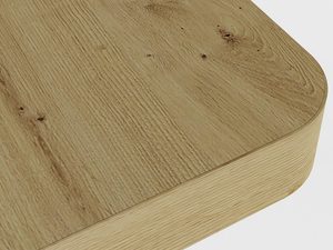 Miniaturka 35 - Próbka blatu drewnianego z jasnym usłojeniem