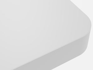 Miniaturka 36 - Próbka blatu drewnianego z jasnym usłojeniem białym