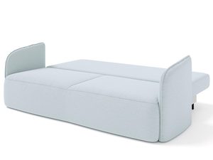 Miniaturka 2 - Sofa w jasnym odcieniu błękitu rozkładana