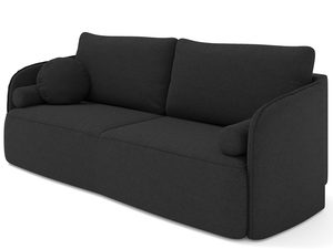 Miniaturka 15 - Komfortowa sofa w czarnej tkaninie do salonu