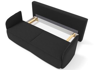 Miniaturka 17 - Czarna sofa rozsuwana do salonu