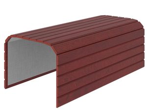 Miniaturka 10 - Podkład na podłokietnik sofy, ciemny brąz, nowoczesny design