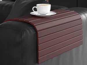 Miniaturka 13 - Nowoczesny podkład na sofę, ciemne drewno, styl minimalistyczny