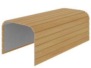 Miniaturka 15 - Jasny drewniany podkład na podłokietnik, styl minimalistyczny