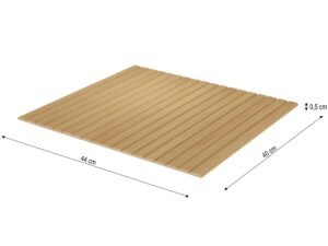 Miniaturka 17 - Podkład na podłokietnik z jasnego drewna, minimalistyczny design