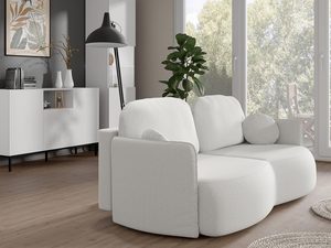 Miniaturka 6 - Biała sofa modułowa w nowoczesnym wnętrzu