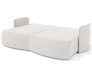 Miniaturka 3 - Nowoczesna sofa w jasnym odcieniu szarości do salonu