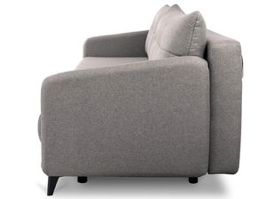 Miniaturka 11 - Jasnoszara sofa z podłokietnikami i miękkim siedziskiem