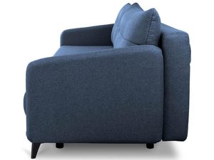 Miniaturka 19 - Komfortowa granatowa sofa do eleganckiego wnętrza