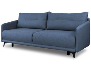 Miniaturka 17 - Granatowa sofa z wysokim oparciem do przestronnego salonu