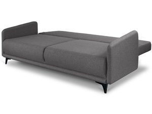 Miniaturka 38 - Szara sofa rozkładana z funkcją spania do salonu