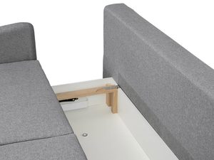 Miniaturka 32 - Mechanizm pojemnika w kanapie w kolorze szarym