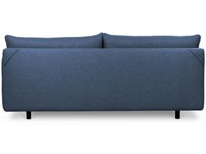 Miniaturka 18 - Granatowa sofa z szerokim oparciem