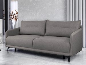 Miniaturka 15 - Nowoczesna szara sofa z prostymi liniami