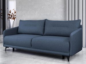 Miniaturka 25 - Granatowa sofa do eleganckiego salonu