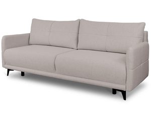 Miniaturka 11 - Klasyczna beżowa sofa z miękkimi poduszkami