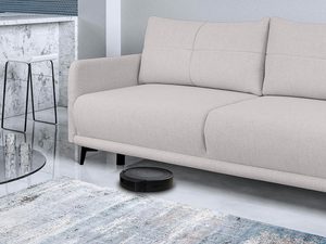 Miniaturka 9 - Wygodna beżowa sofa do eleganckiego salonu