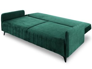 Miniaturka 19 - Zielona sofa modułowa do przestronnego salonu