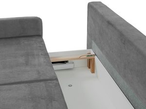 Miniaturka 39 - Mechanizm rozkładania szarej kanapy