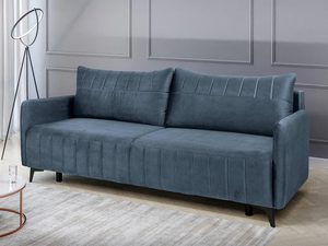 Miniaturka 30 - Granatowa sofa w nowoczesnym stylu do przestronnego salonu
