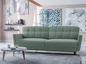 Miniaturka 17 - Nowoczesna zielona sofa do jasnych wnętrz