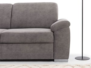 Miniaturka 10 - Modułowy narożnik do salonu, tapicerka szara, nowoczesny design