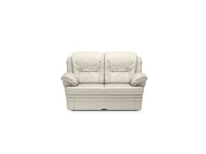 Miniaturka 4 - Klasyczna sofa dwuosobowa z jasną tapicerką i niskimi podłokietnikami