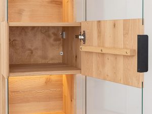 Miniaturka 3 - Witryna z podświetleniem LED i szklanymi frontami