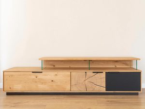 Miniaturka 10 - Nowoczesna szafka RTV z czarnymi elementami