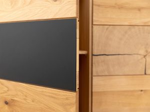 Miniaturka 5 - Komoda dębowa z czarnymi akcentami do nowoczesnych wnętrz