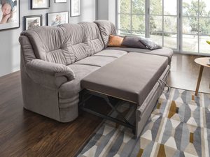 Miniaturka 4 - Klasyczny narożnik z funkcją spania w salonie