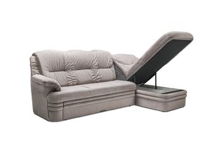 Miniaturka 1 - Klasyczny narożnik z funkcją podnoszenia siedziska i miejscem do przechowywania