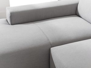 Miniaturka 7 - Zbliżenie na szarą tkaninę narożniks