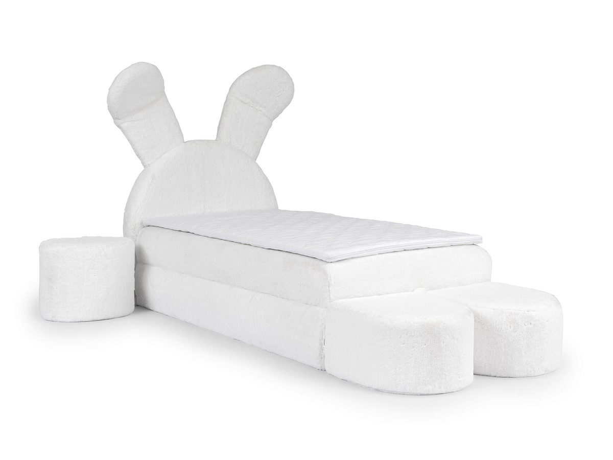 Nowoczesne Łóżko Dziecięce z Pojemnikiem na Pościel LIEBRE