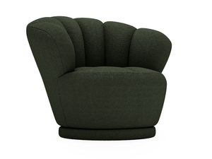 Miniaturka 30 - Zielony fotel wypoczynkowy z miękką tapicerką, nowoczesny styl