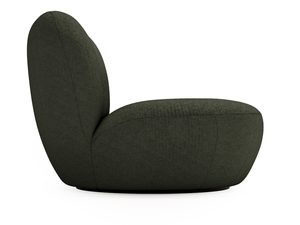 Miniaturka 6 - Zielony fotel nowoczesny z profilowanym oparciem i stabilną podstawą