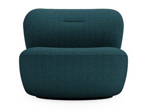 Miniaturka 20 - Turkusowy fotel wypoczynkowy ,skandynawska forma