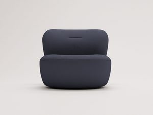 Miniaturka 21 - Ciemnoszary fotel tapicerowany z , loftowy styl salonowy