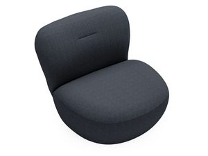 Miniaturka 35 - Grafitowy fotel wypoczynkowy do salonu