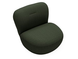 Miniaturka 36 - Fotel w kolorze khaki w nowoczesnym designu