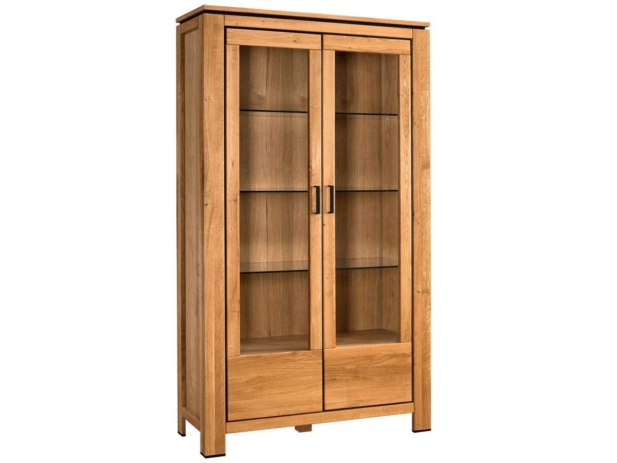 Witryna 2 Drzwi z Nowoczesnego Dębu Gracia Typ 12