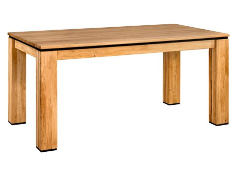 Dębowy stół jadalniany w naturalnym kolorze drewna