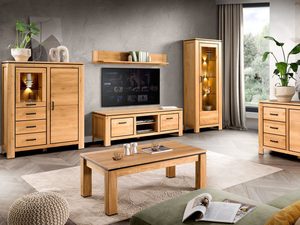 Miniaturka 2 - Komplet mebli dębowych do salonu