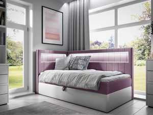 Miniaturka 5 - Lawendowe z białą podstawą – przytulne i kobiece.