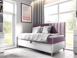 Miniaturka 6 - Lawendowe łóżko – pastelowa i modna wersja.