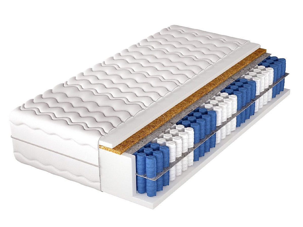 Dwustronny Materac z Podwójnymi Sprężynami Kieszeniowymi SOTTO