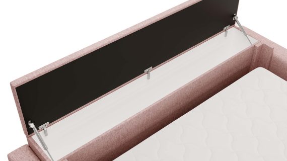 Miniaturka 6 - Beżowa Sofa Przestronna z Funkcją Spania BOSTIN III