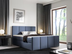 Miniaturka 10 - Eleganckie łóżko tapicerowane w nowoczesnej sypialni